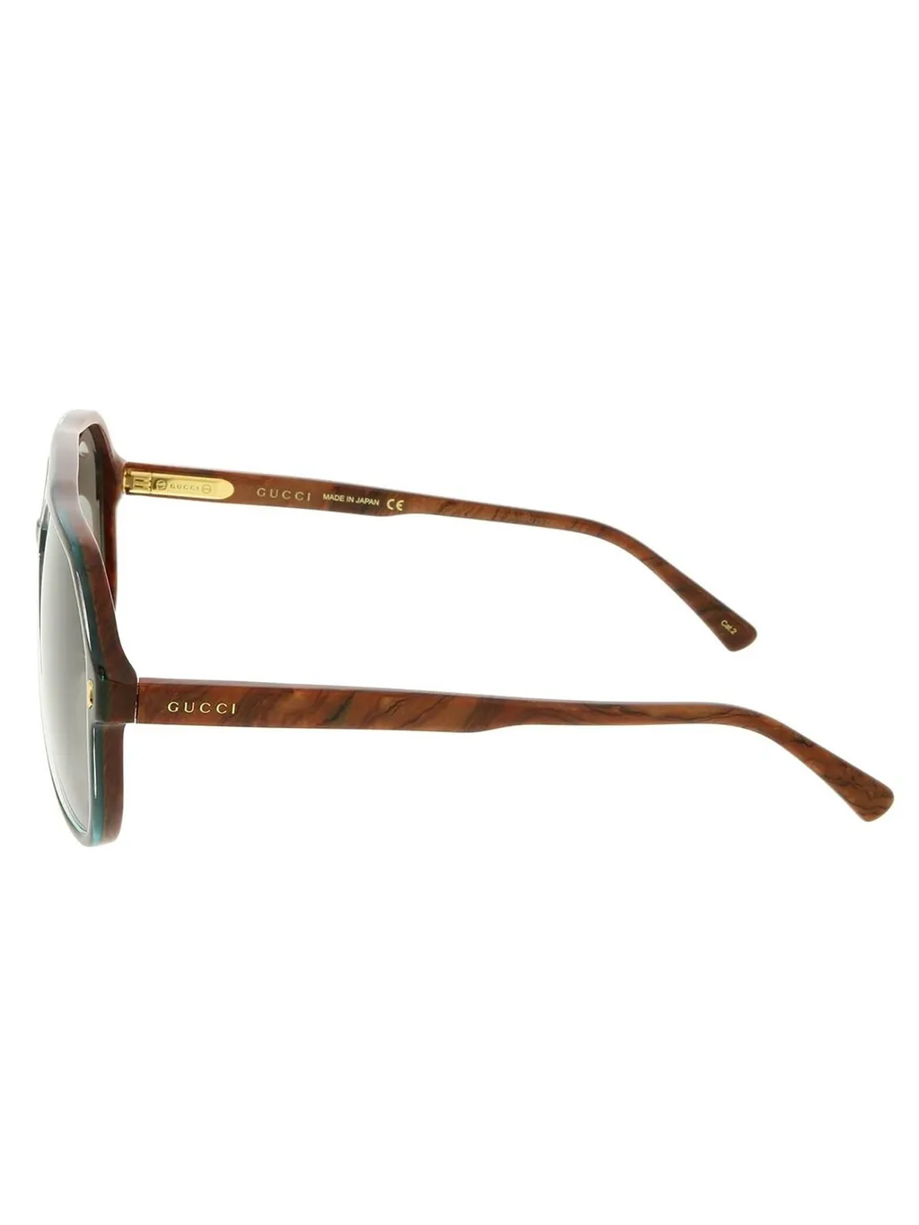 Gucci Eyewear Aviator Frame Sunglasses