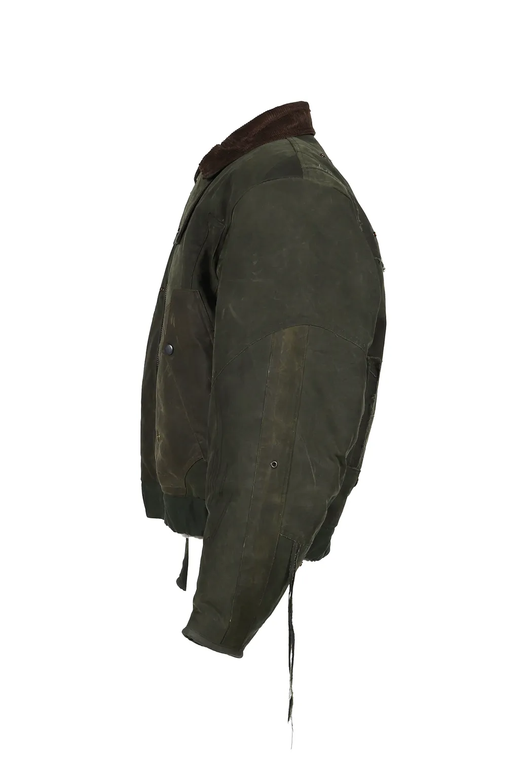 Bomber Patchwork Jacket / Grn