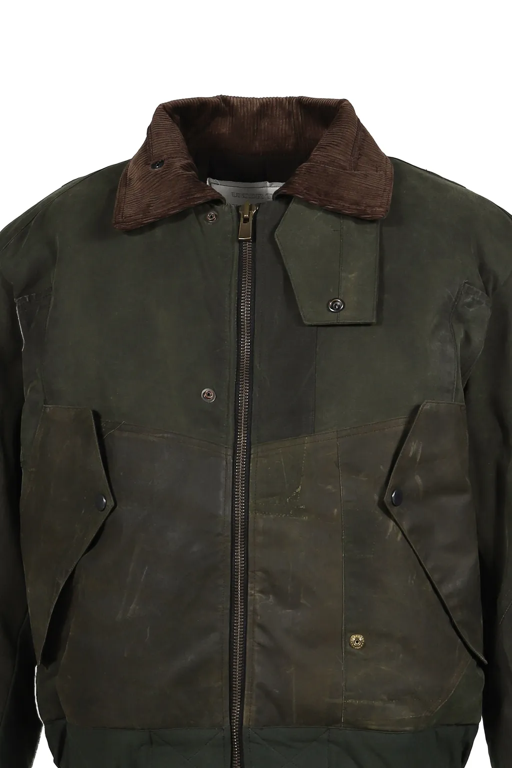 Bomber Patchwork Jacket / Grn