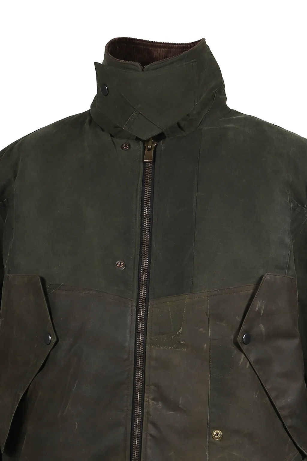 Bomber Patchwork Jacket / Grn