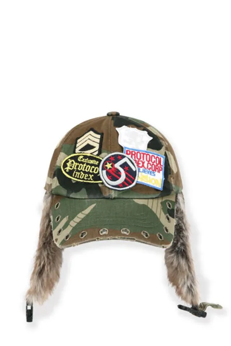 Camo Trooper Hat / Camo