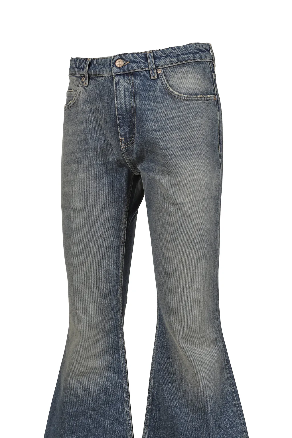 Denim Flare Pant / Ind