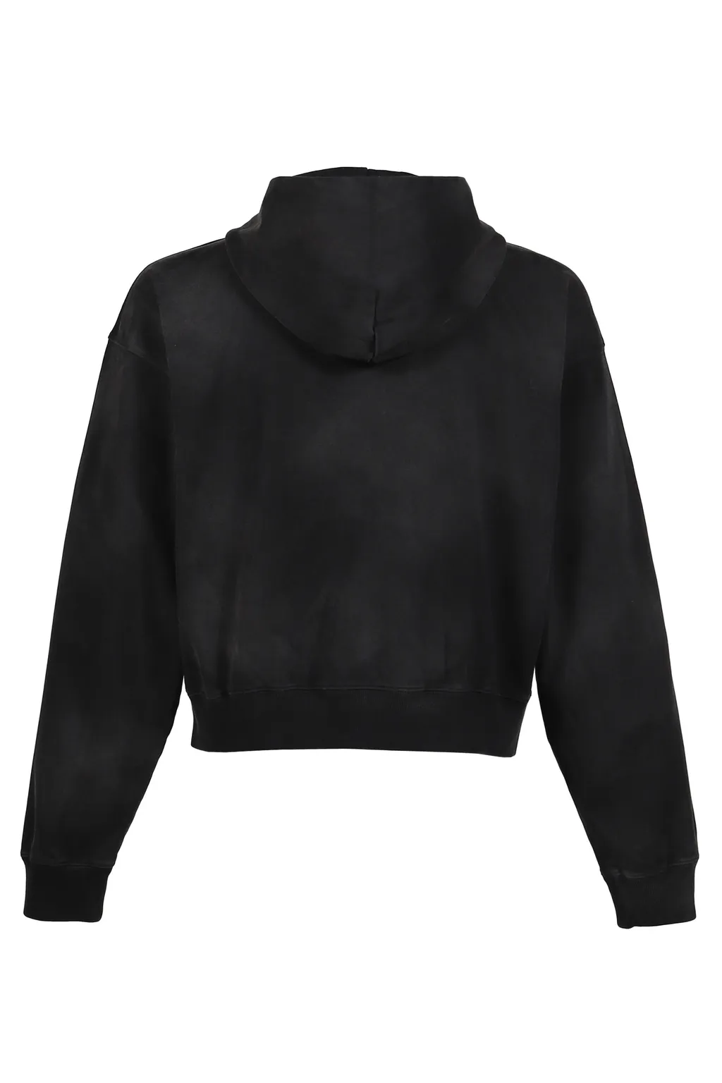 Academy Zip Up Hoodie / Vtg Blk