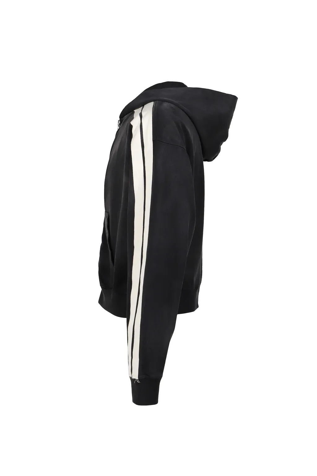 Academy Zip Up Hoodie / Vtg Blk