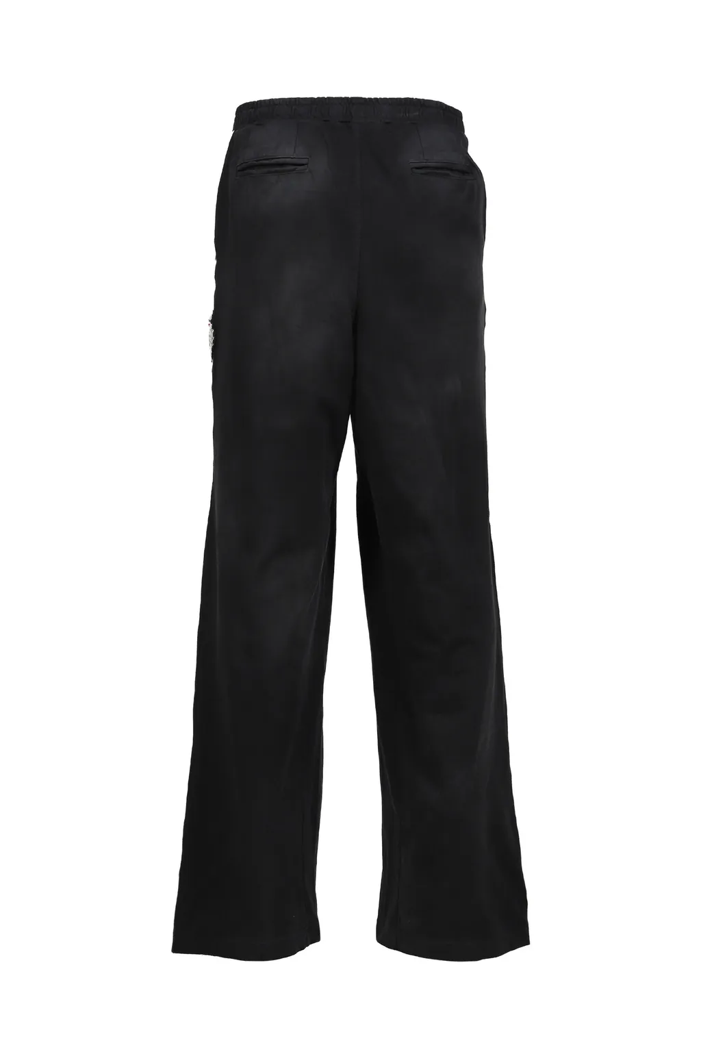 Academy Ripped Track Pant / Vtg Blk