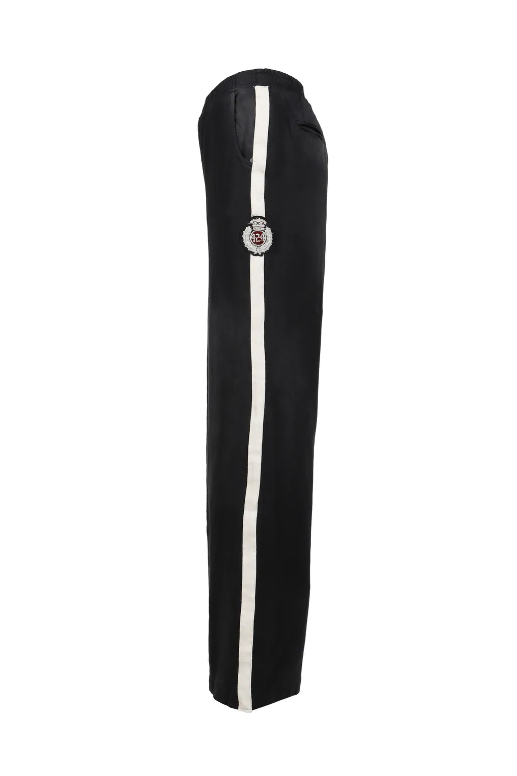 Academy Ripped Track Pant / Vtg Blk