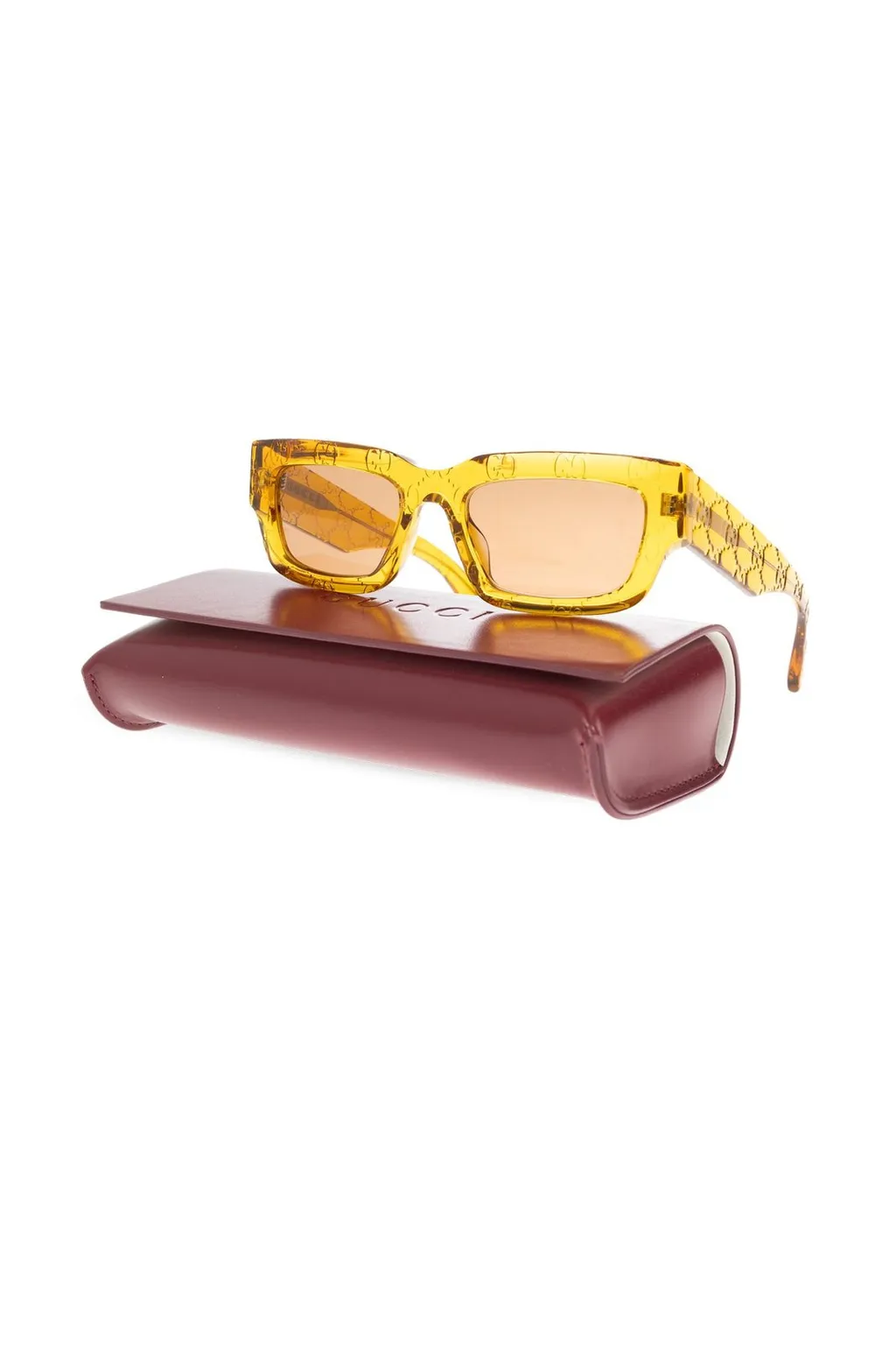 Gucci Eyewear Rectangular Frame Sunglasses