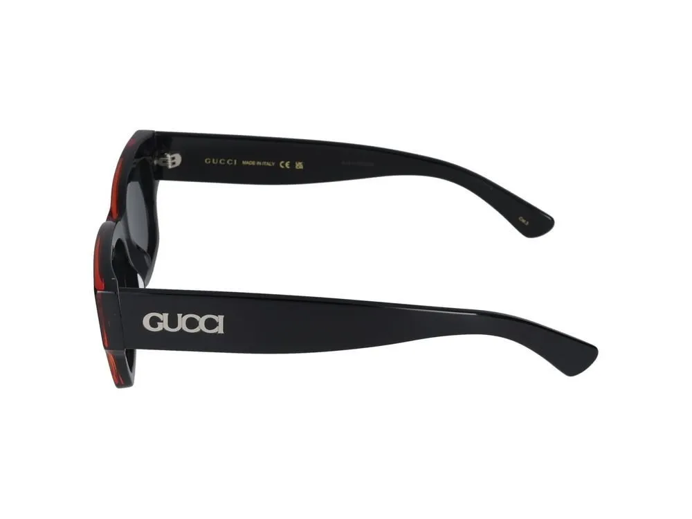 Gucci Eyewear Rectangle Frame Sunglasses