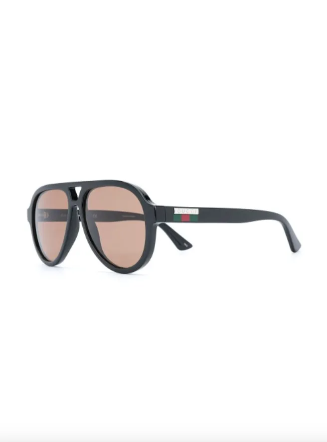 Gucci Eyewear Pilot Frame Sunglasses