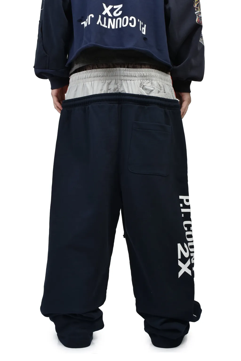 3 Layered Sweatpants / Nvy