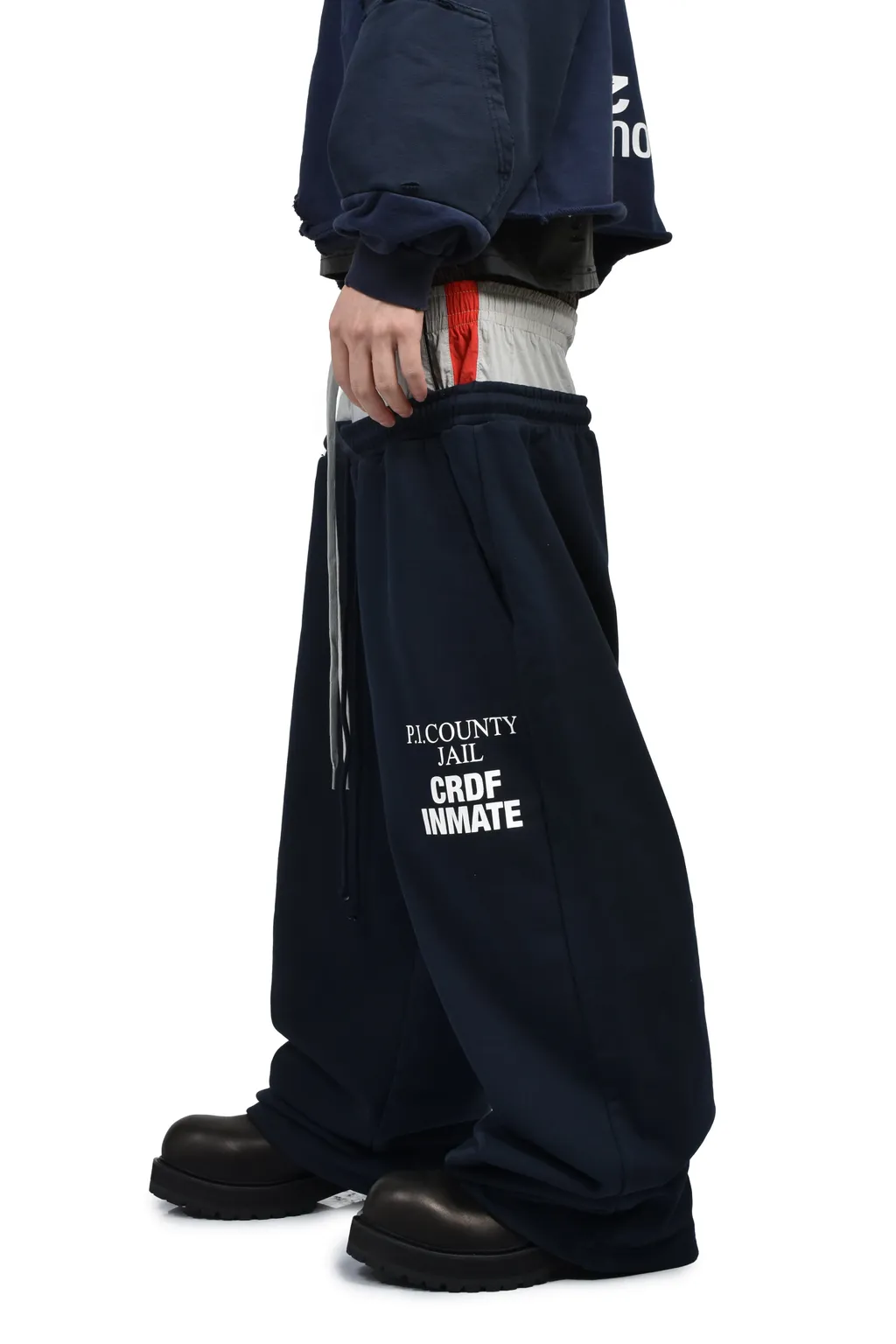 3 Layered Sweatpants / Nvy