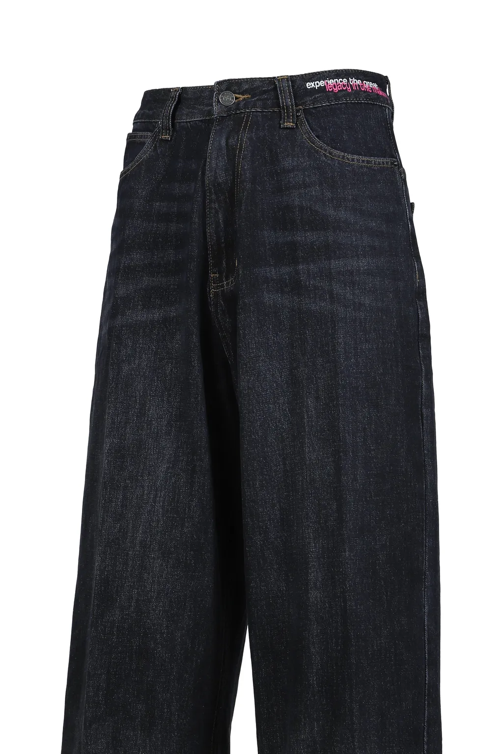 Indigo Rainbow Script Xl Colossus Jean / Ind