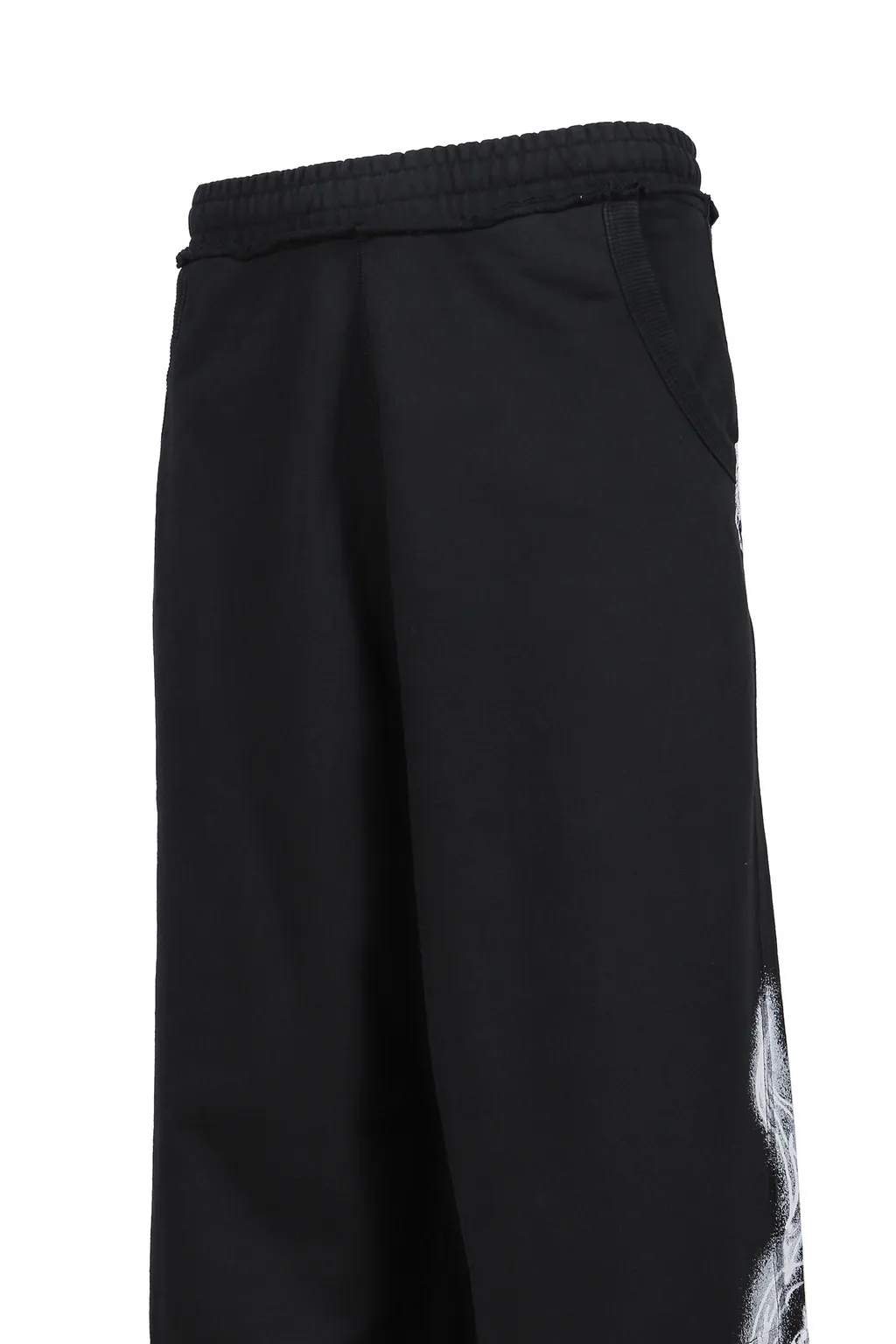 Black Gothic Printed Jogger / Blk