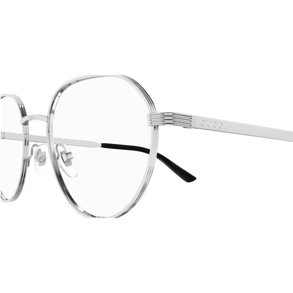 Gucci Eyewear Panthos Frame Glasses