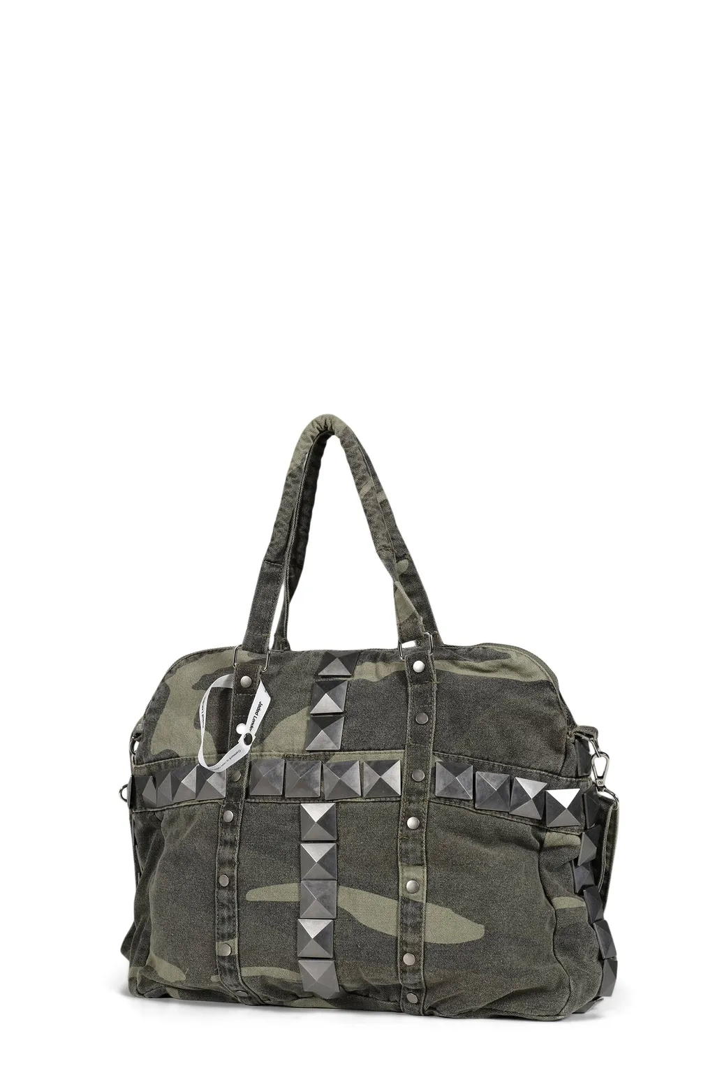 Camo Canvas Stud Bag / Camo