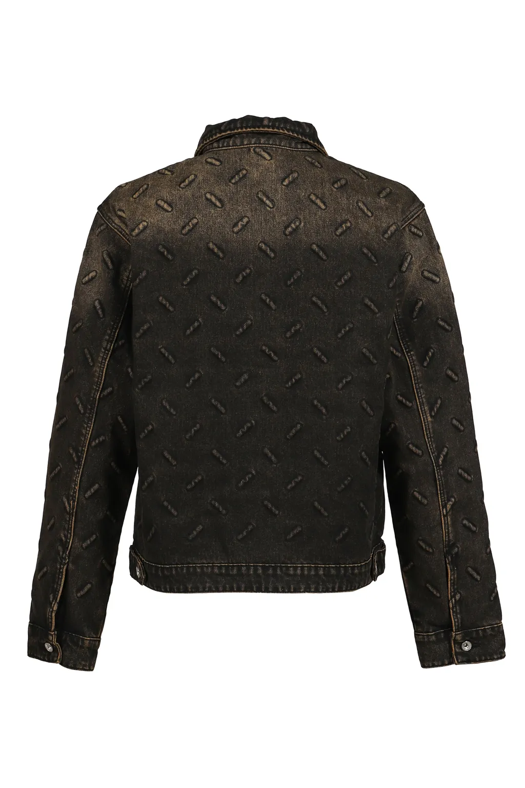 Thread Plate Jacket / Coal, Tan