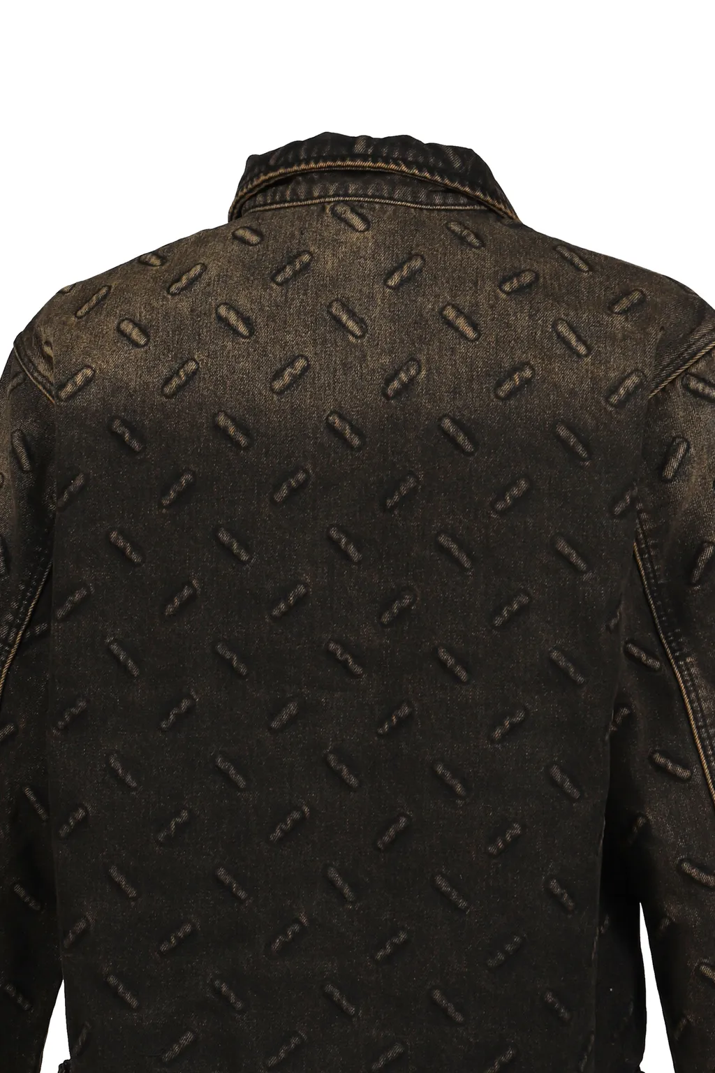 Thread Plate Jacket / Coal, Tan
