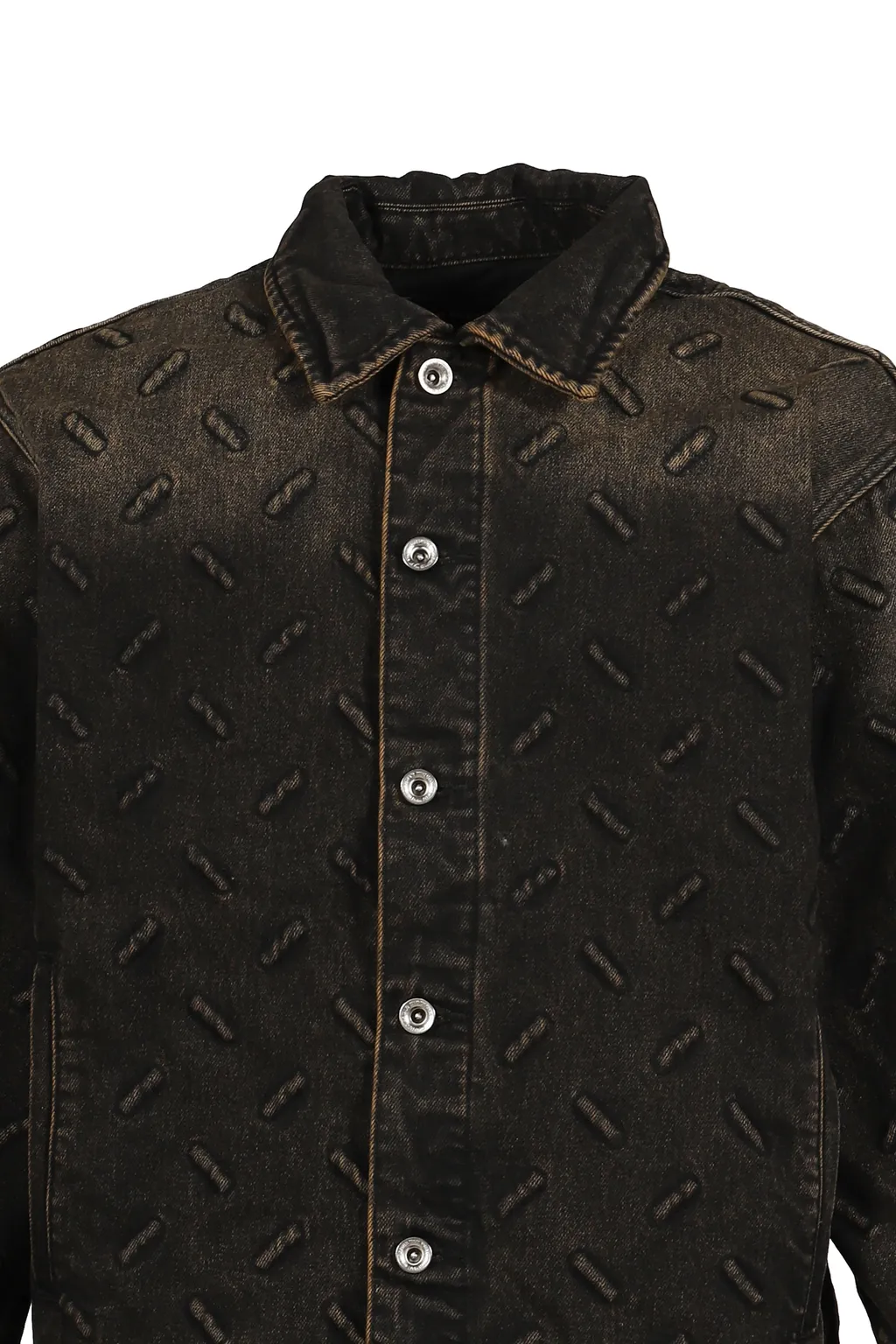Thread Plate Jacket / Coal, Tan