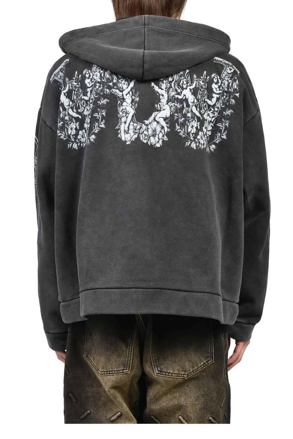 Sacred Being Zip Up / Coal
