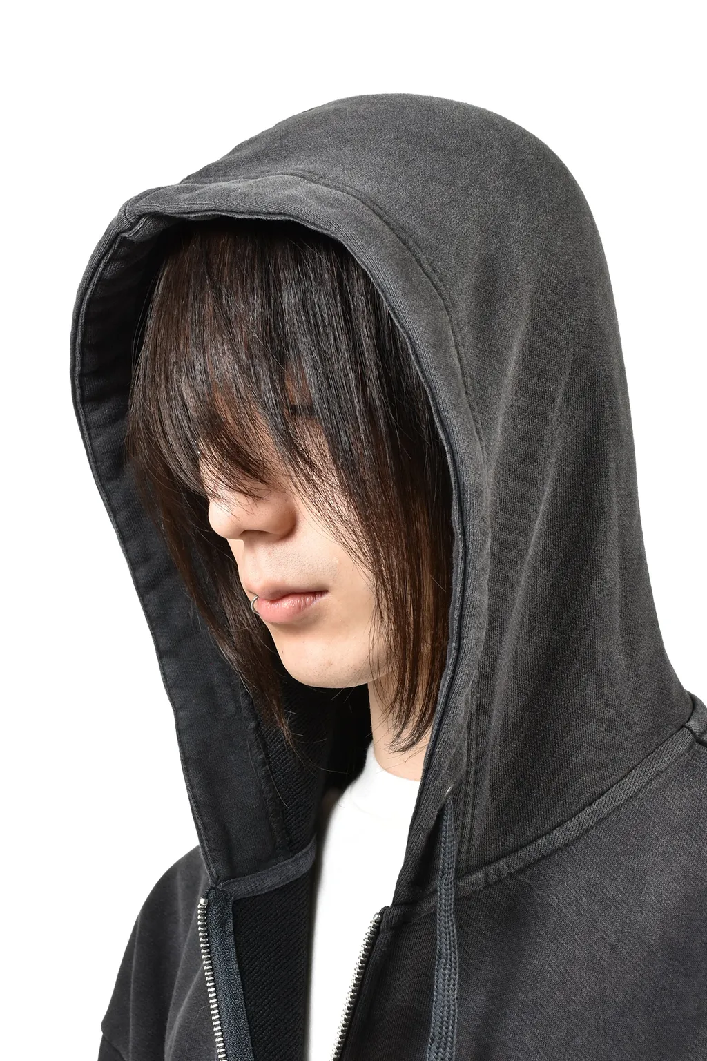 Sacred Being Zip Up / Coal