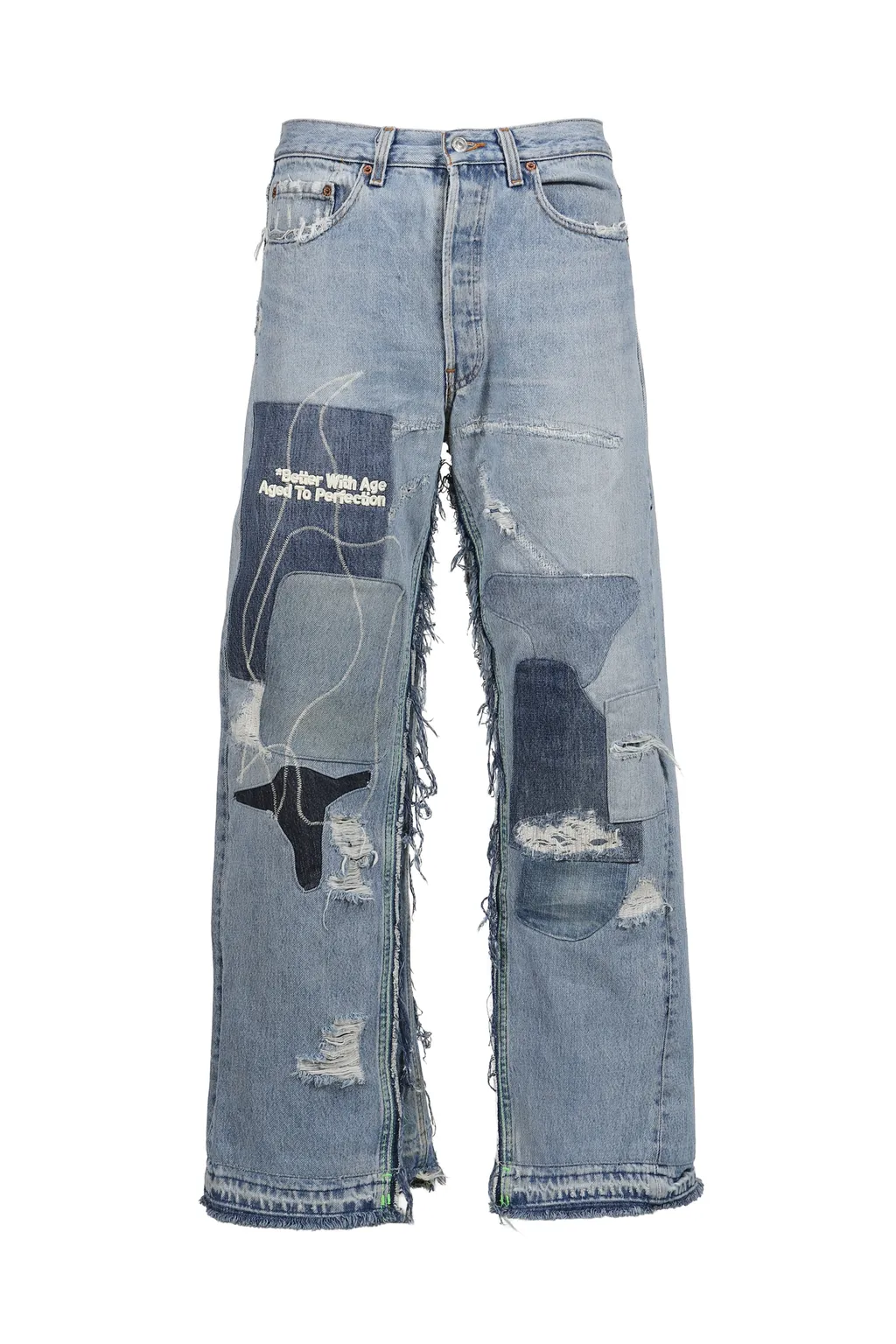 Sterling Repair Double-Wide Denim Trouser / Assort