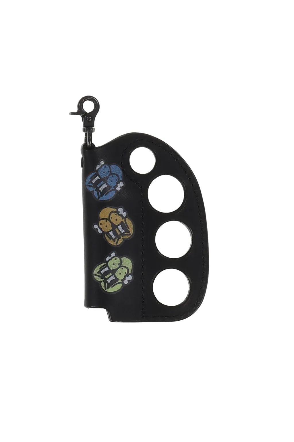 Leather Knuckle Lighter Case / Blk