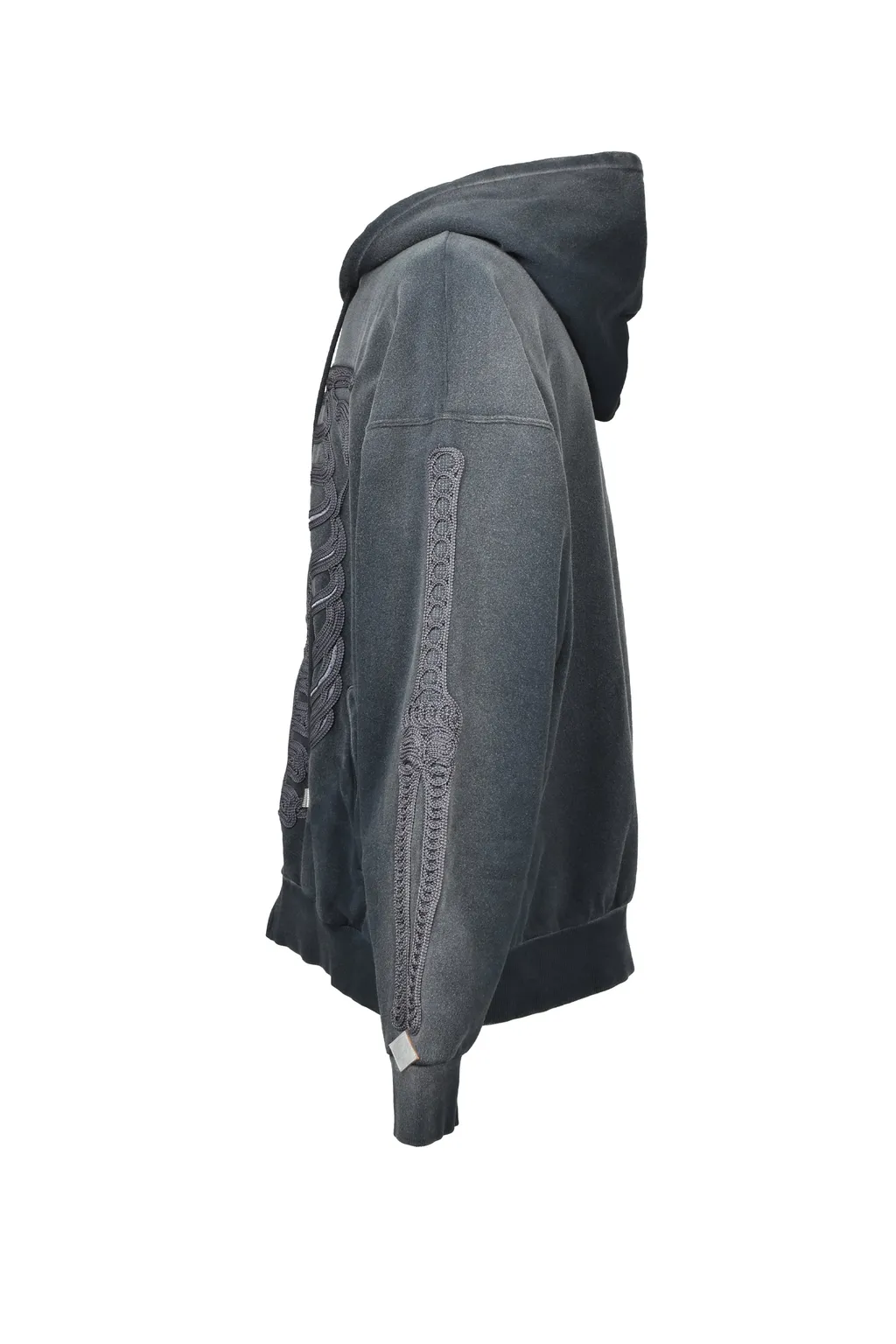 Zip Hoodie / Black