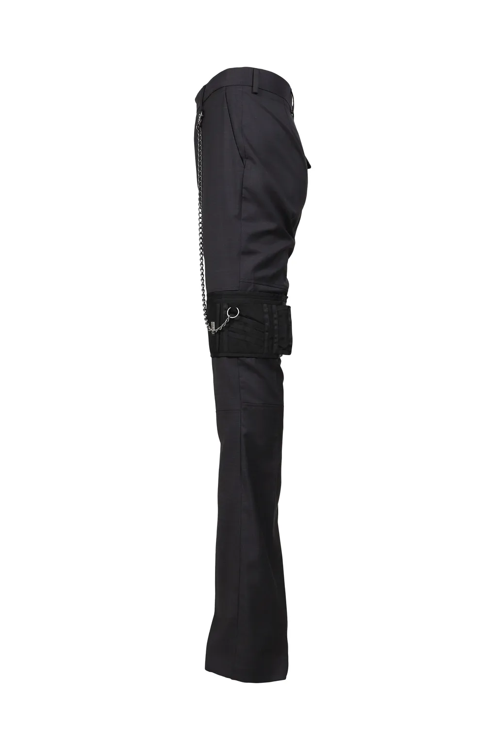 Bootcut Wallet Trouser / Black