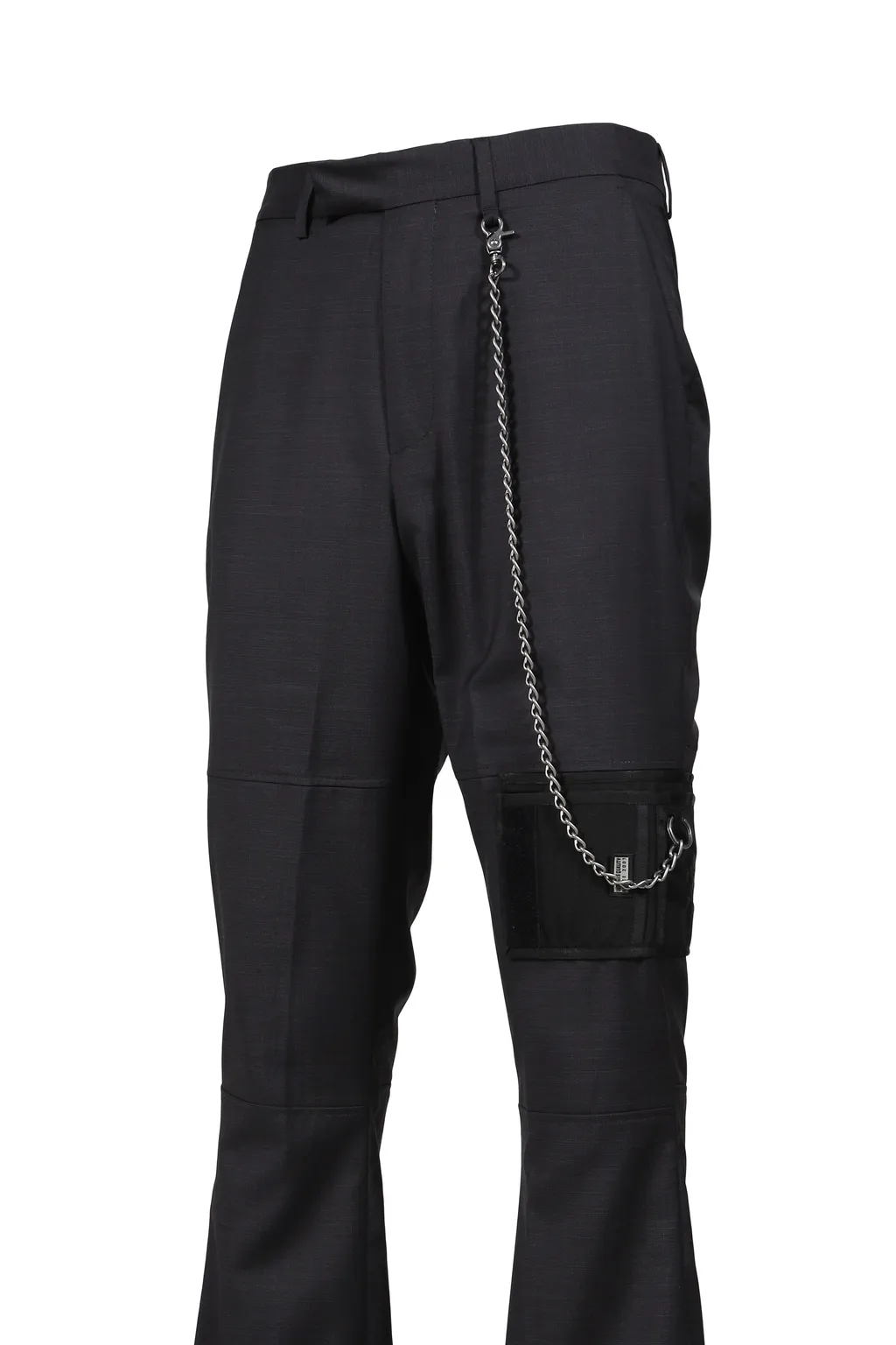 Bootcut Wallet Trouser / Black