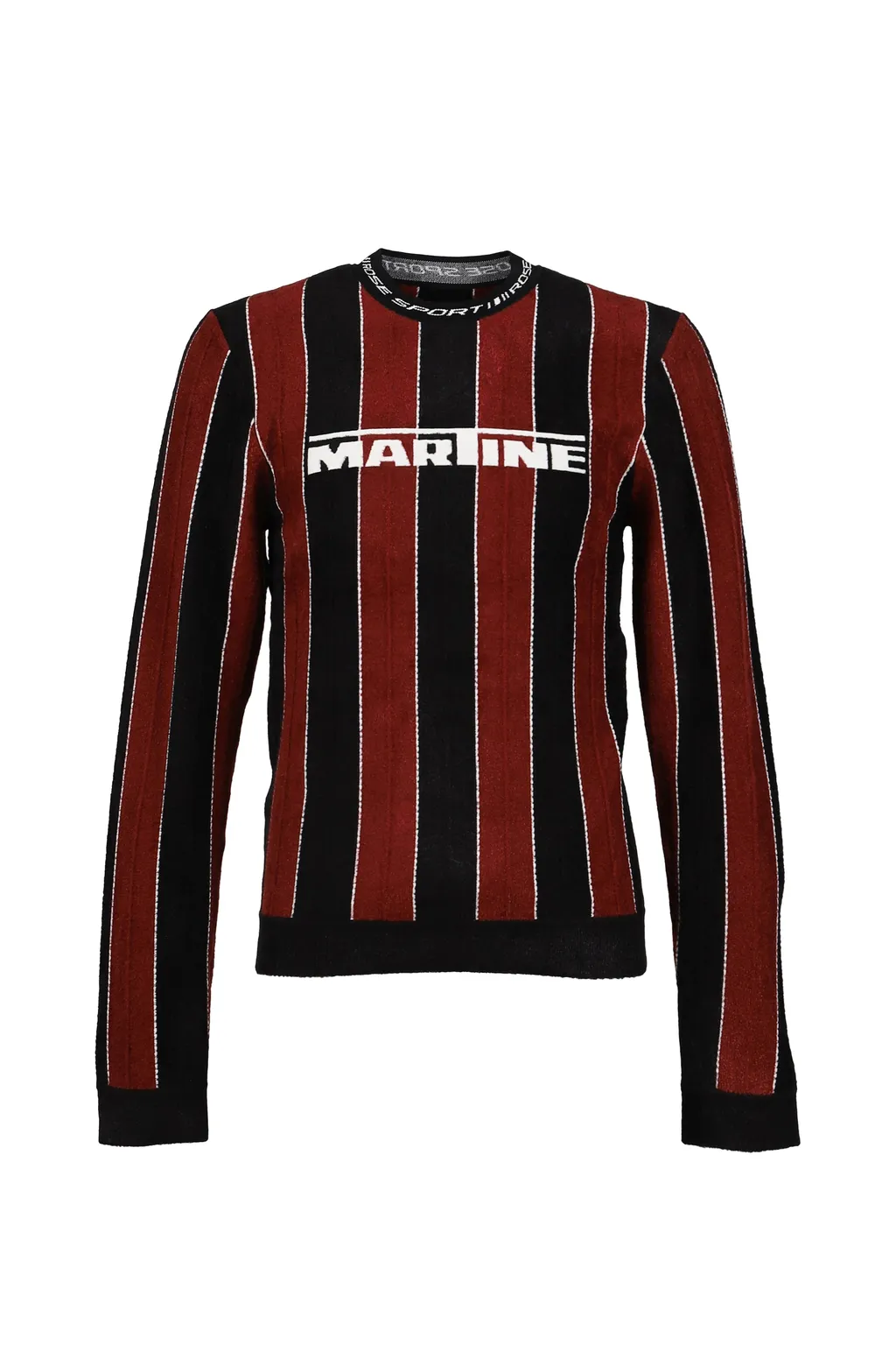 Sporty Logo Crew Neck / Blk Bur