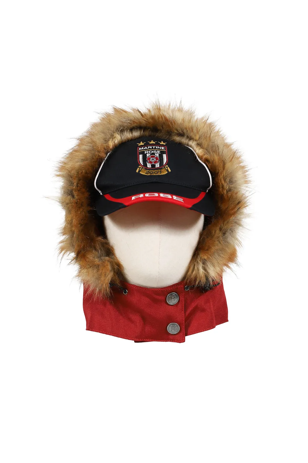 Parka Cap Hood / Red