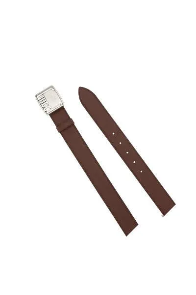 Gucci Logo Plaque Buckle Belt