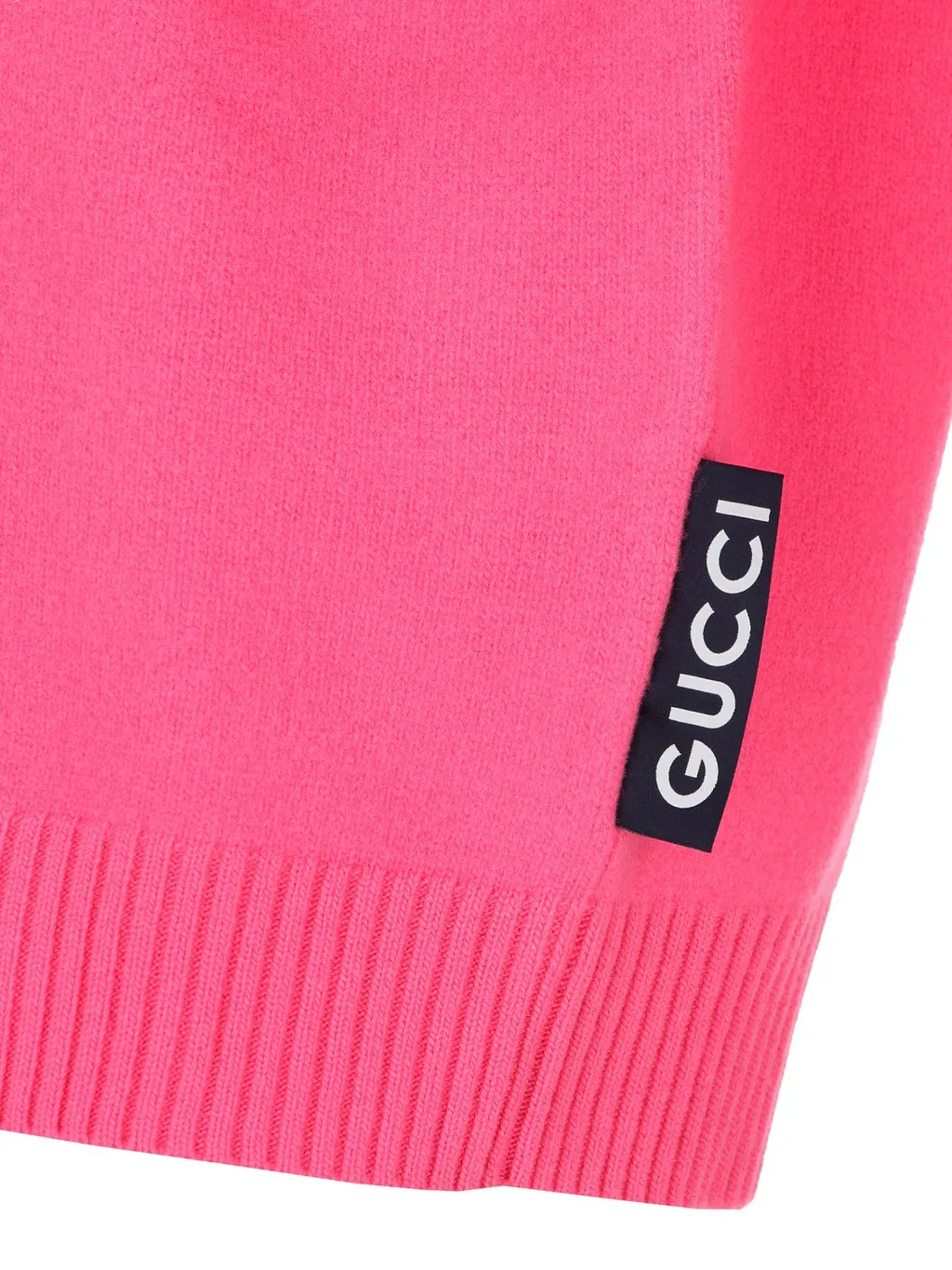 Gucci Logo Tag Turtleneck Sweater