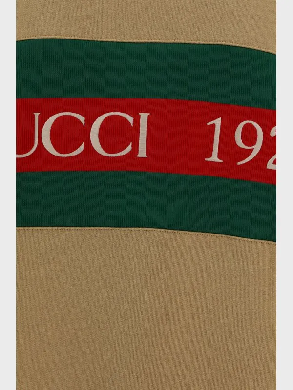 Gucci Logo Embroidered Crewneck Sweatshirt