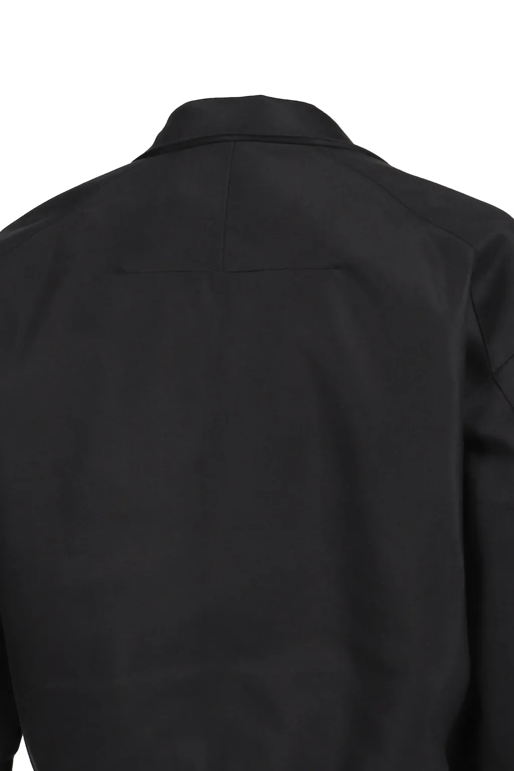 Draped Blouse In Moleskin / Black