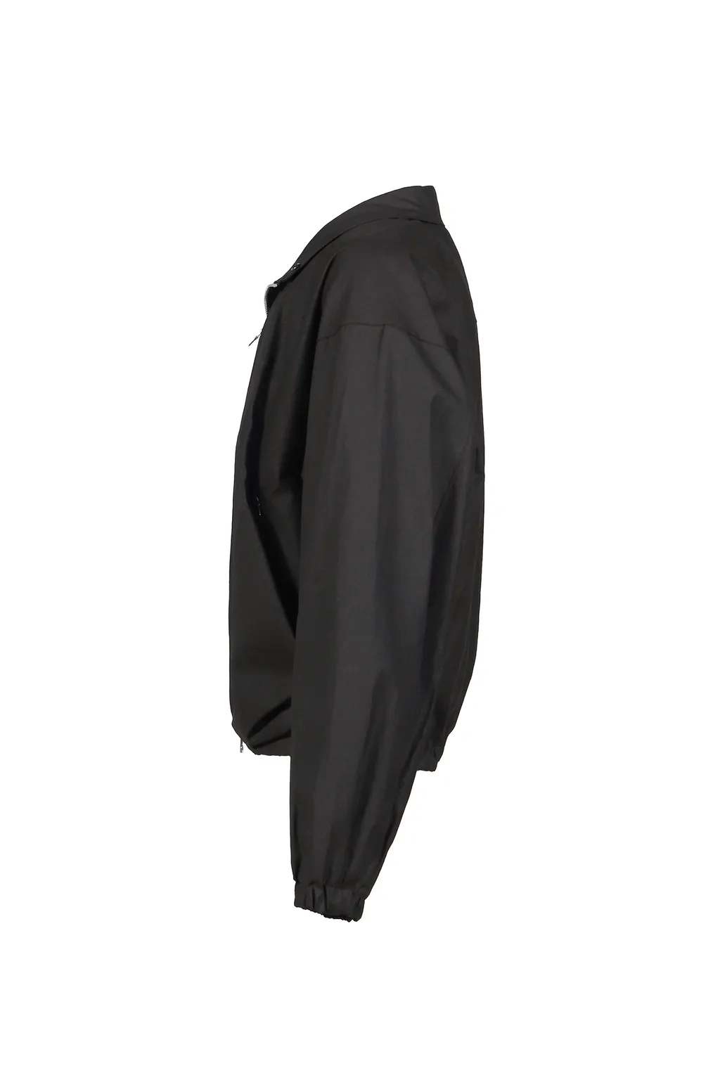 Draped Blouse In Cotton/Black