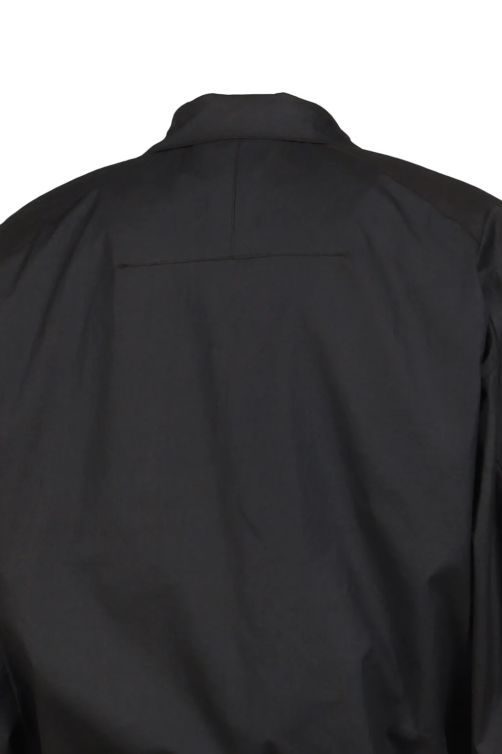 Draped Blouse In Cotton/Black