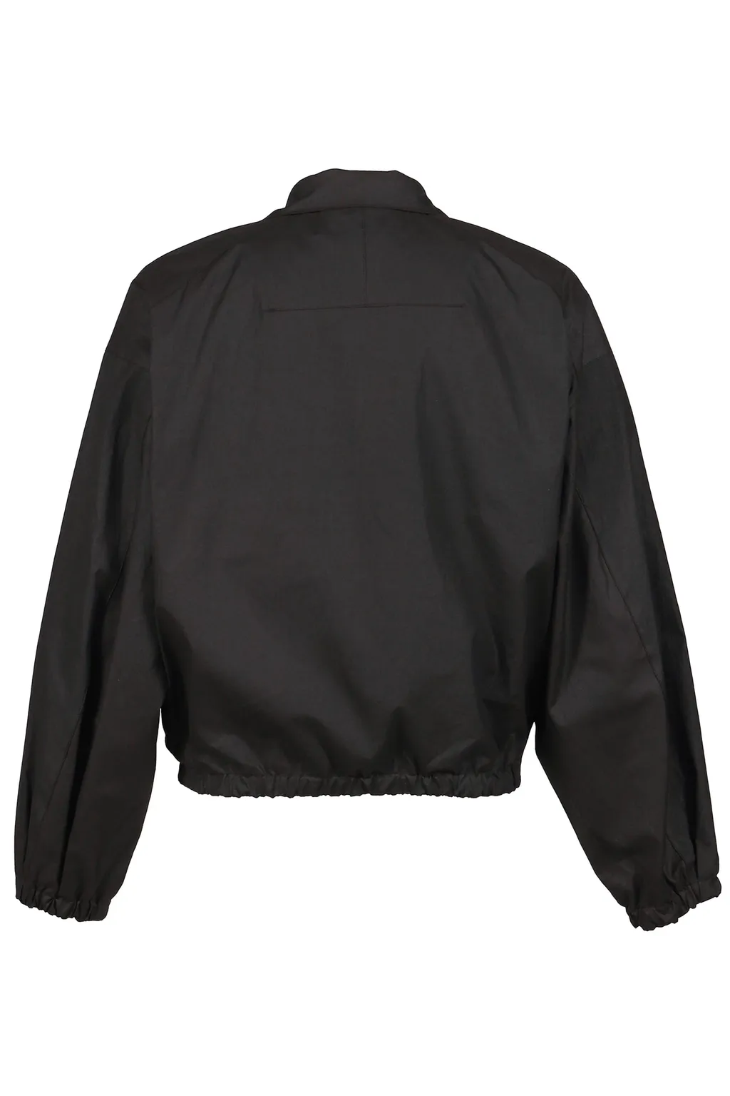 Draped Blouse In Cotton/Black