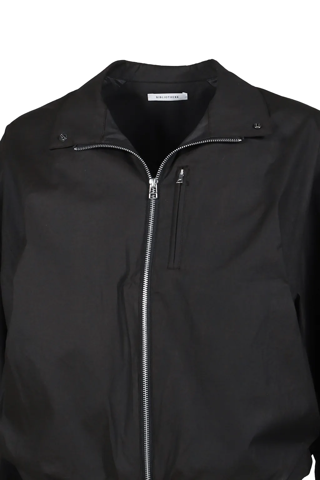 Draped Blouse In Cotton/Black