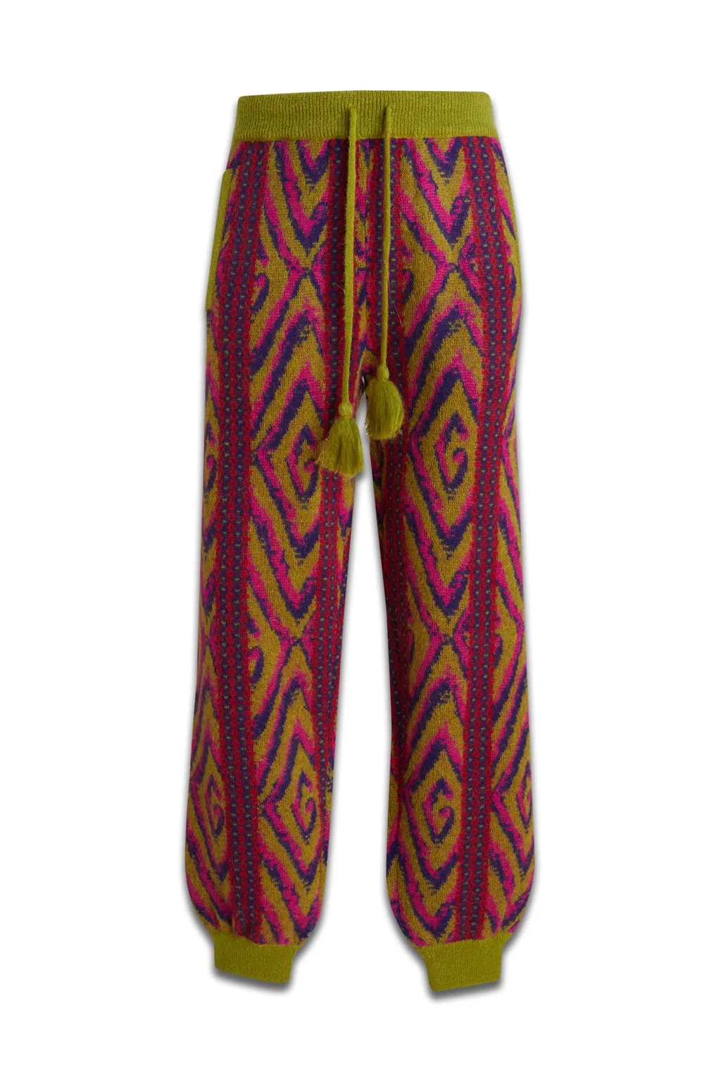 Gucci Patterned Jacquard Drawstring Pants