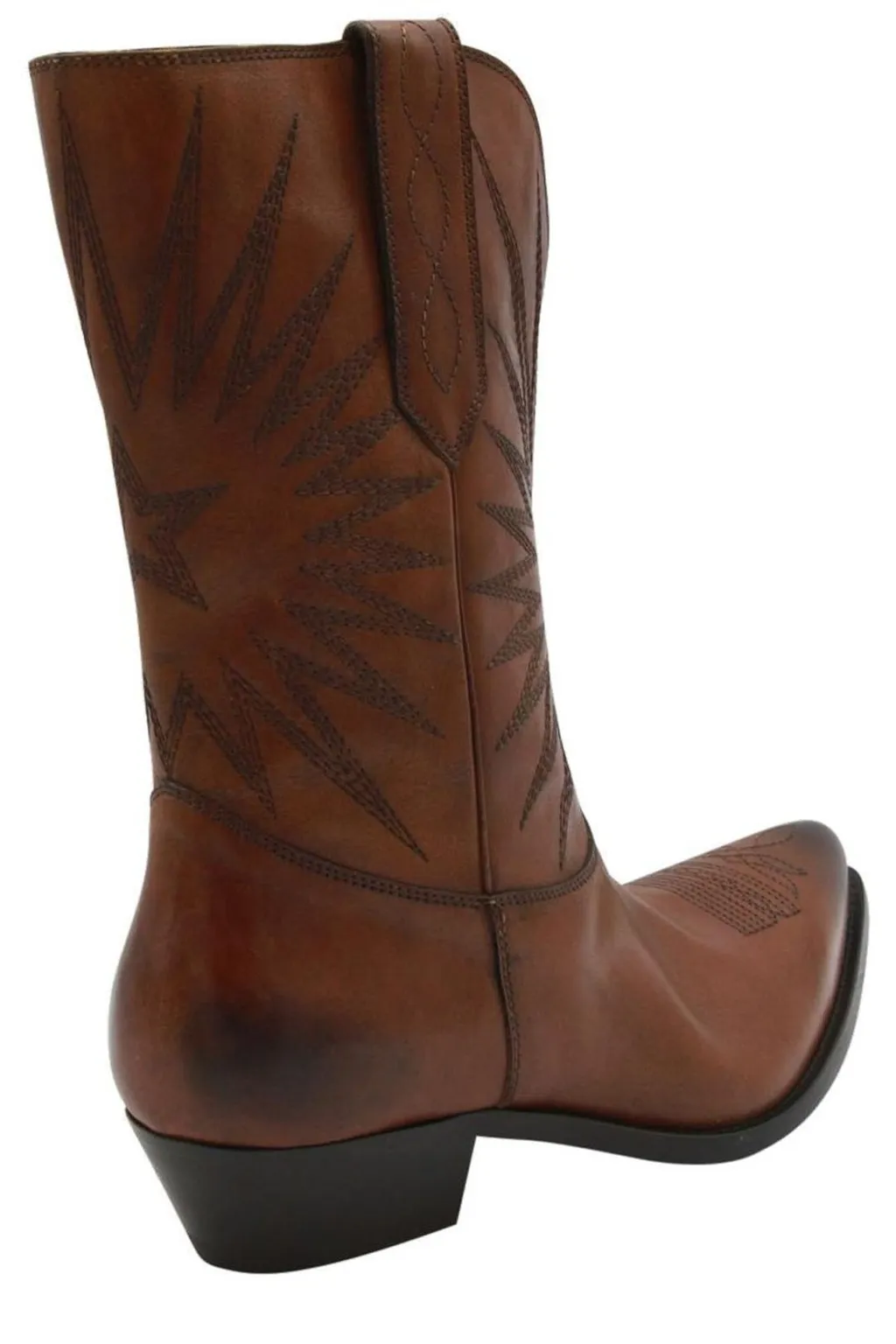 Golden Goose Deluxe Brand Wish Star Embroidered Boots