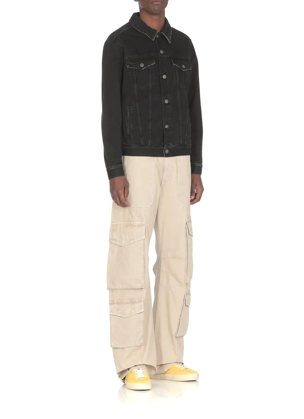 Golden Goose Deluxe Brand Buttoned Denim Jacket