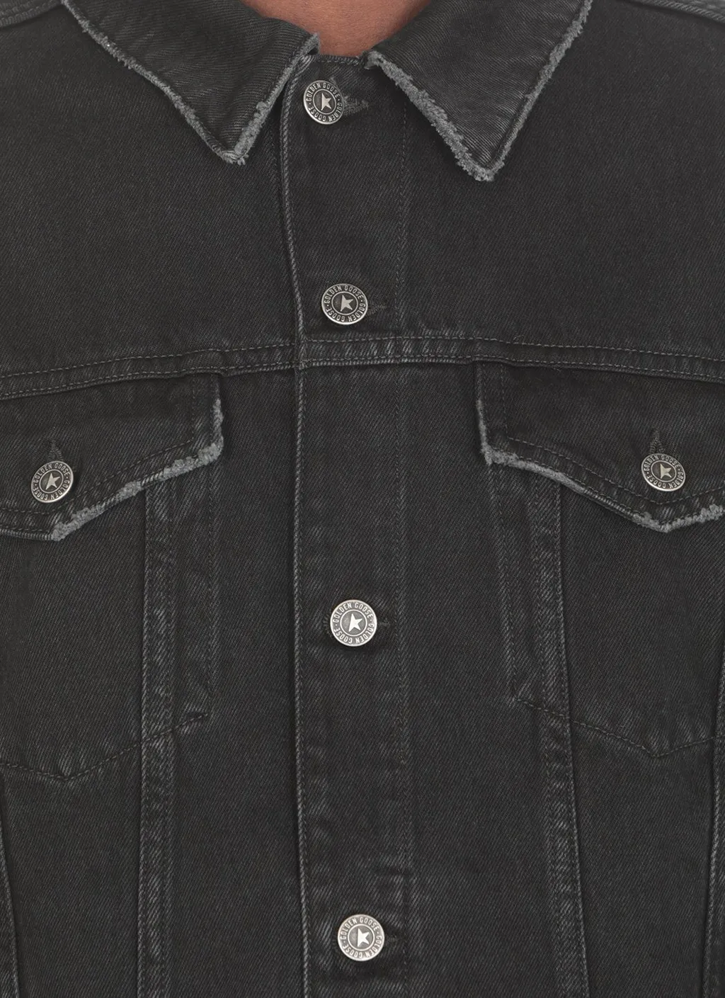 Golden Goose Deluxe Brand Buttoned Denim Jacket