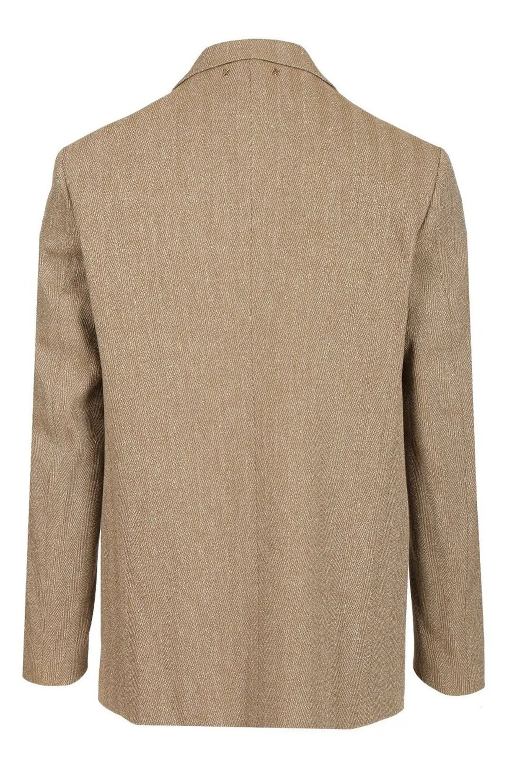 Golden Goose Deluxe Brand Single Breasted Chevron Blazer
