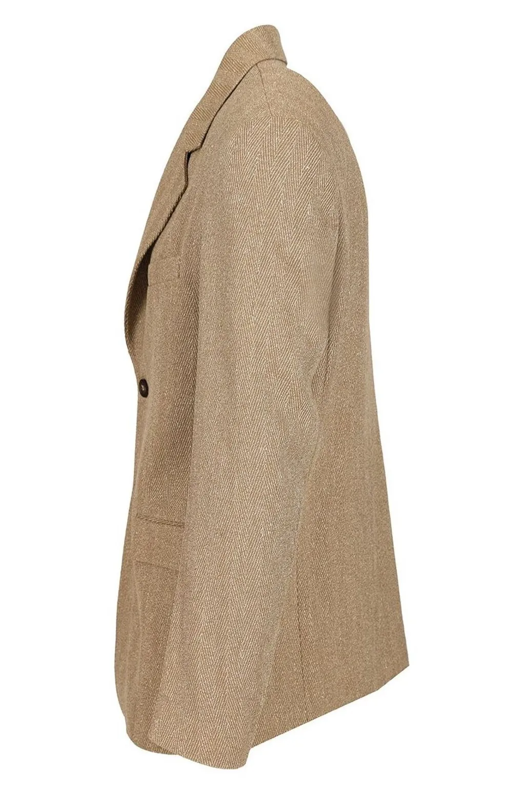 Golden Goose Deluxe Brand Single Breasted Chevron Blazer