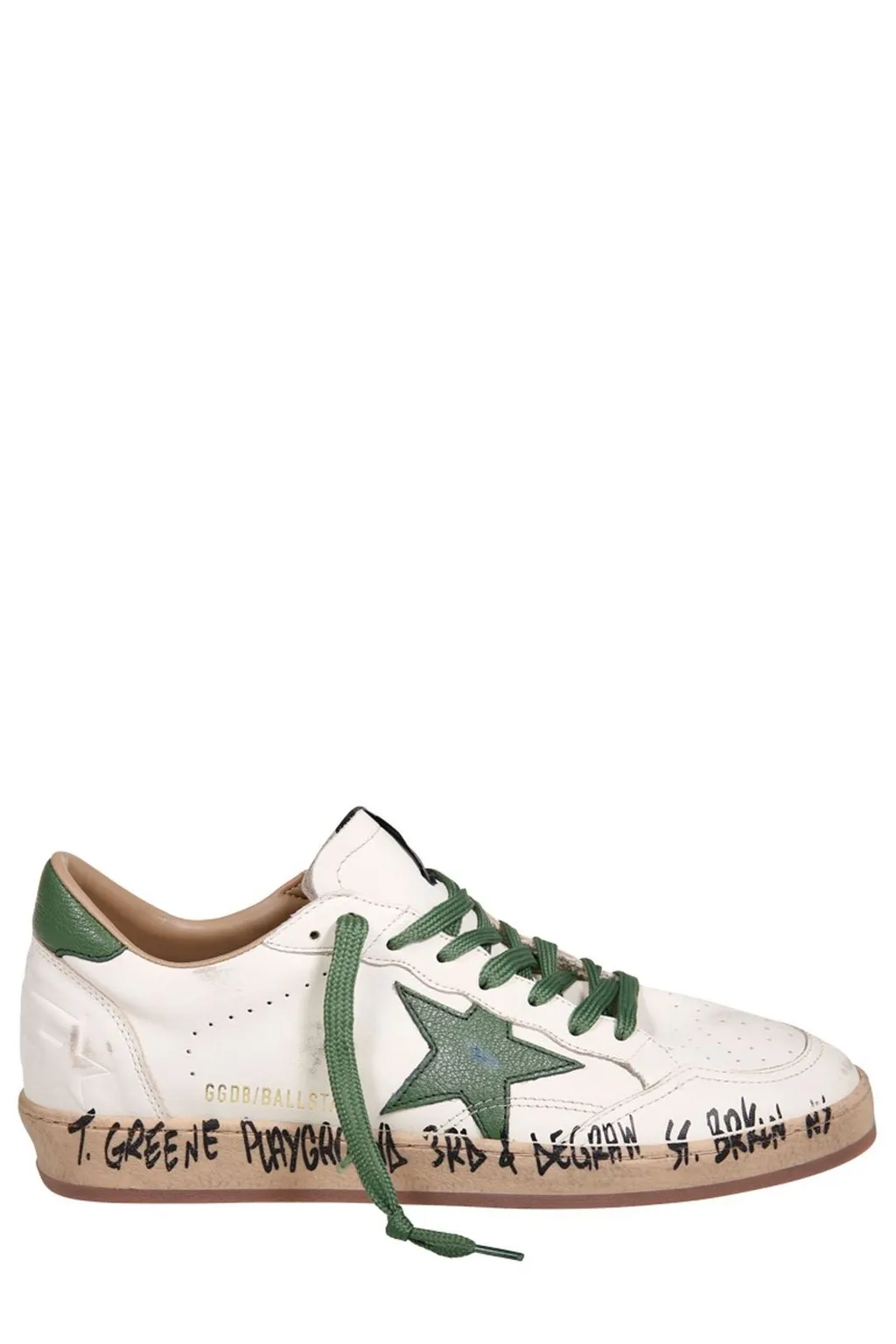 Golden Goose Deluxe Brand Ballstar Lace-Up Sneakers