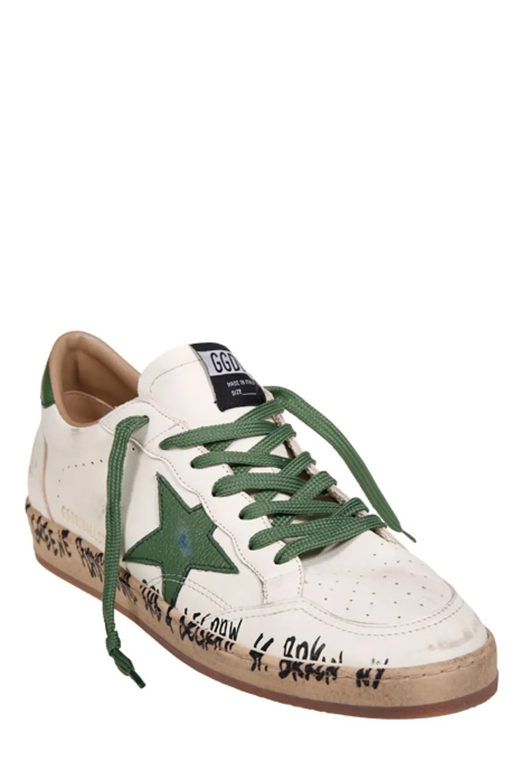 Golden Goose Deluxe Brand Ballstar Lace-Up Sneakers