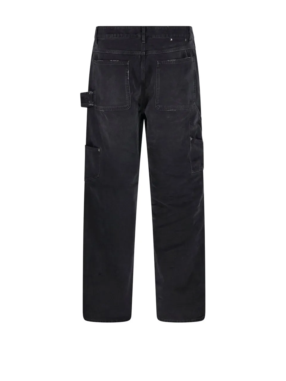 Golden Goose Deluxe Brand Straight Leg Distressed Pants