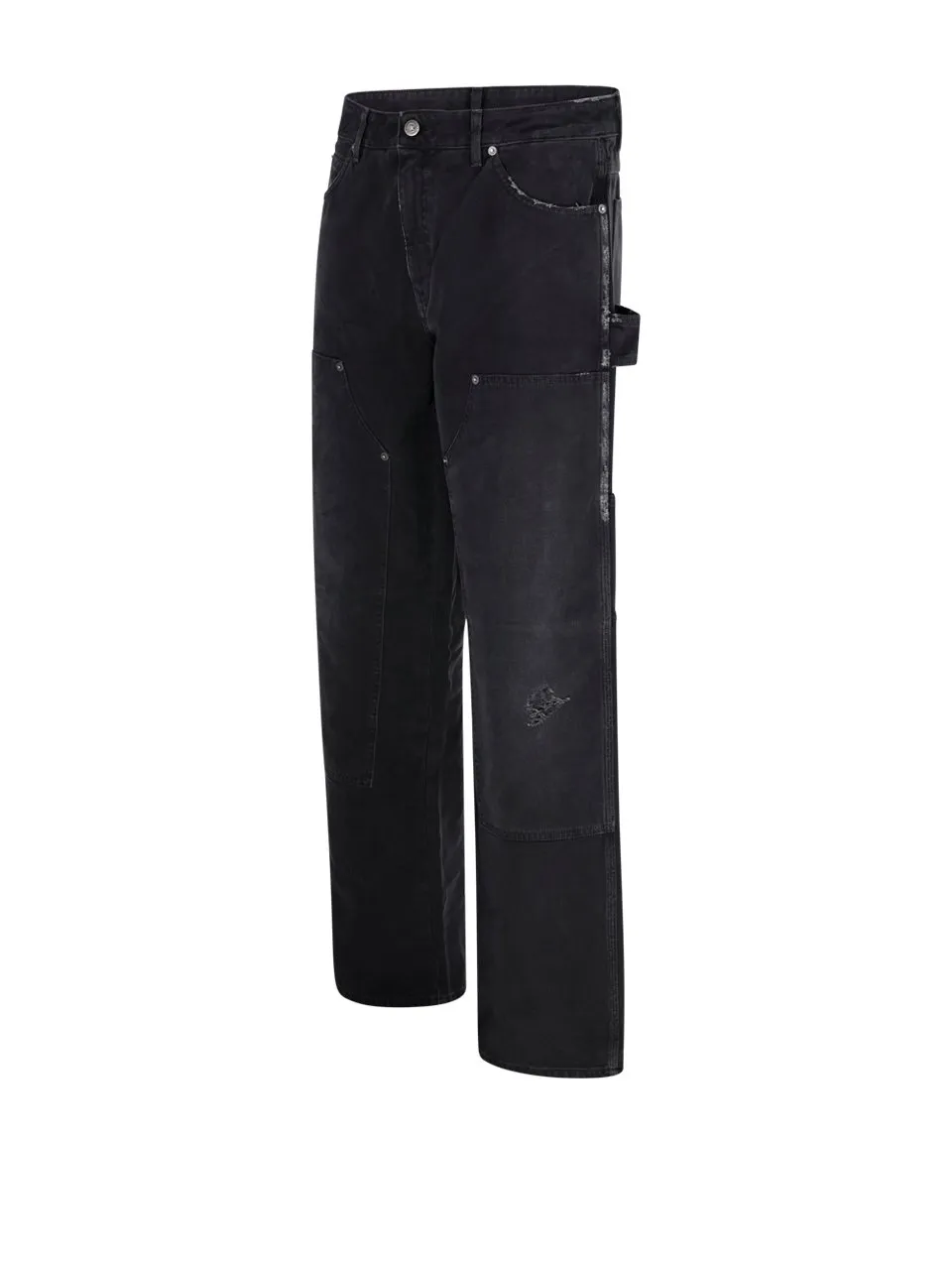 Golden Goose Deluxe Brand Straight Leg Distressed Pants