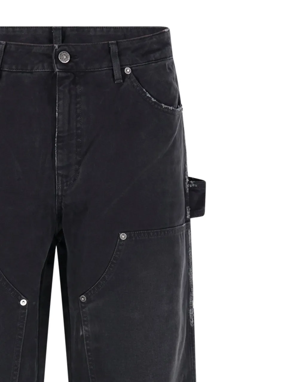 Golden Goose Deluxe Brand Straight Leg Distressed Pants